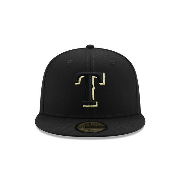 Texas Rangers Black Metallic Gold 40th Anniversary SP 59Fifty Fitted
