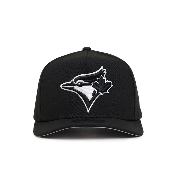 Toronto Blue Jays Black On White 9Fifty A-Frame Snapback