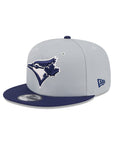 Toronto Blue Jays Gray Navy 2 Tone 9Fifty Snapback