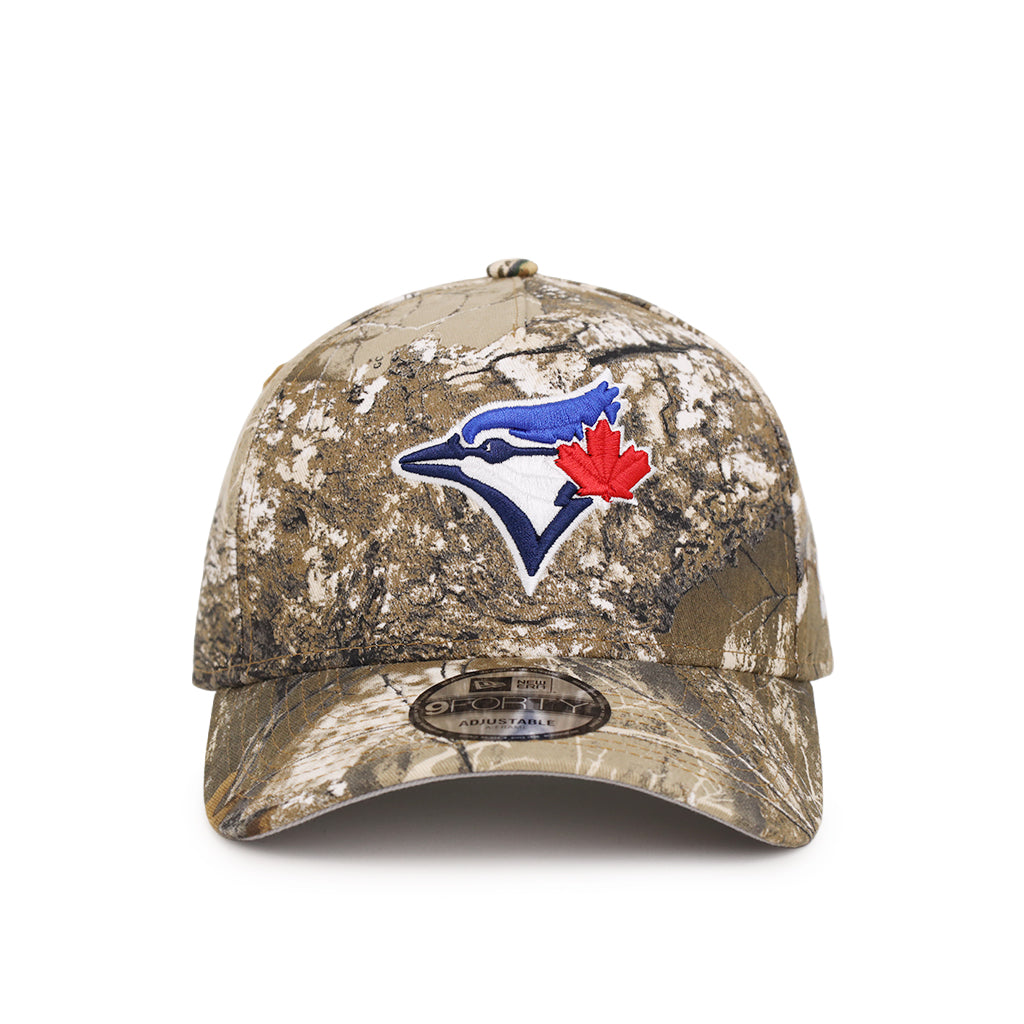 Toronto Blue Jays Real Tree 9Forty A-Frame Snapback
