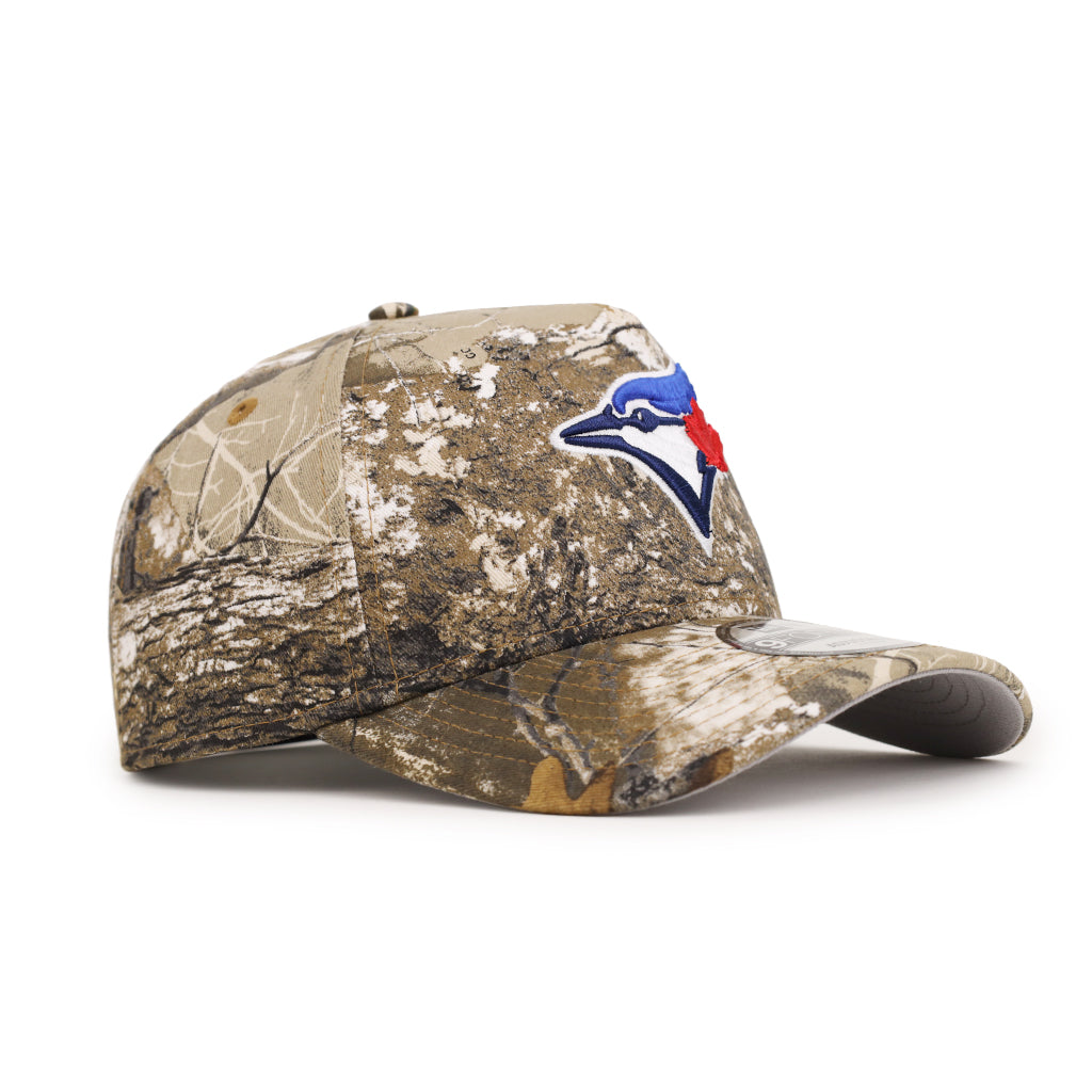 Toronto Blue Jays Real Tree 9Forty A-Frame Snapback