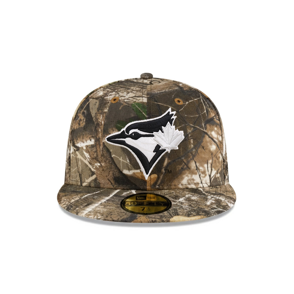 Toronto Blue Jays Real Tree On White 59Fifty Fitted