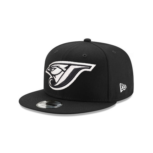 Toronto Blue Jays Black on White 9Fifty Snapback