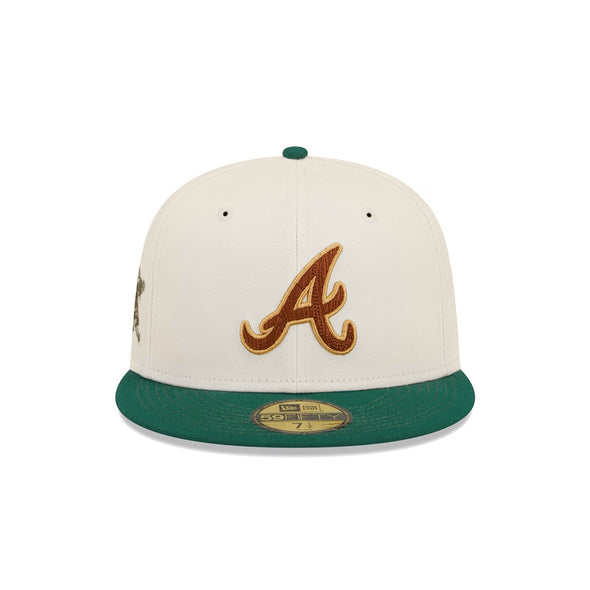 Atlanta Braves Chrome Green 2 Tone 30th Anniversary SP 59Fifty Fitted