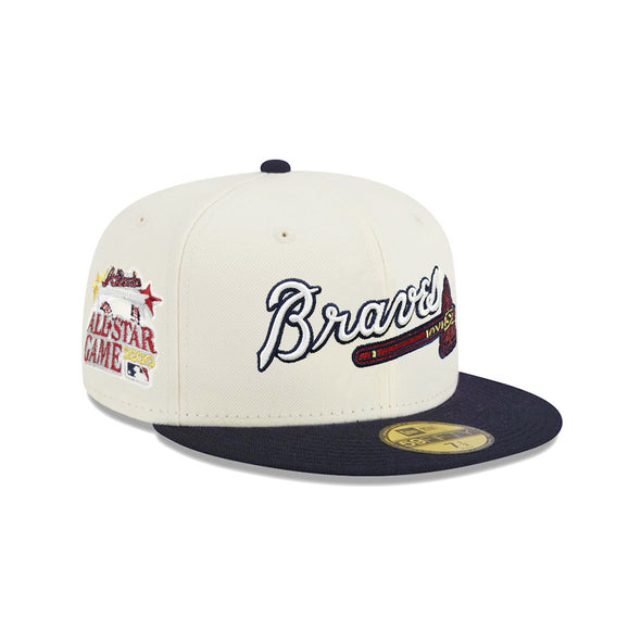 Atlanta Braves Chrome Navy 2 Tone 2000 All Star Game SP 59Fifty Fitted