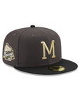 Milwaukee Braves Graphite Black 2 Tone 1957 World Series SP 59Fifty Fitted