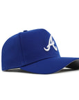 Atlanta Braves Royal 9Forty A-Frame Snapback