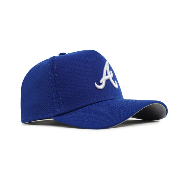 Atlanta Braves Royal 9Forty A-Frame Snapback