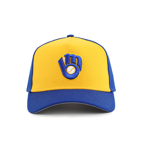 Milwaukee Brewers Cooperstown 9Forty A-Frame Team Color Snapback