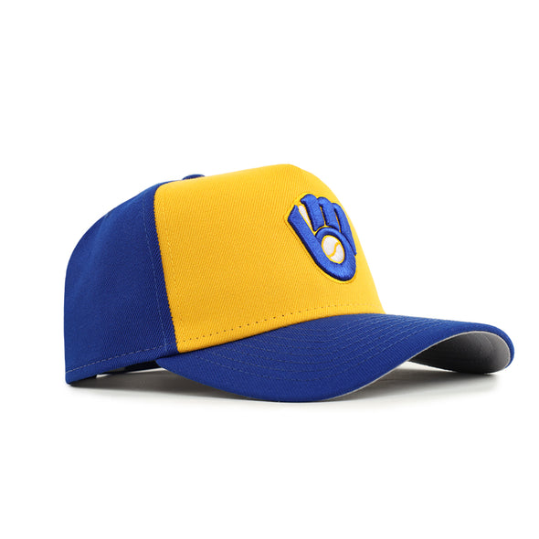 Milwaukee Brewers Cooperstown 9Forty A-Frame Team Color Snapback