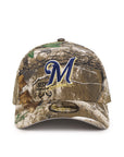 Milwaukee Brewers Real Tree 9Forty A-Frame Snapback