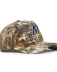 Milwaukee Brewers Real Tree 9Forty A-Frame Snapback