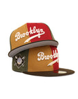 Brooklyn Dodgers Pinwheel Jackie Robinson No. 42 SP 59Fifty Fitted