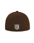Cleveland Browns Walnut Brown Black 2 Tone Alternate Logo SP 59Fifty Fitted