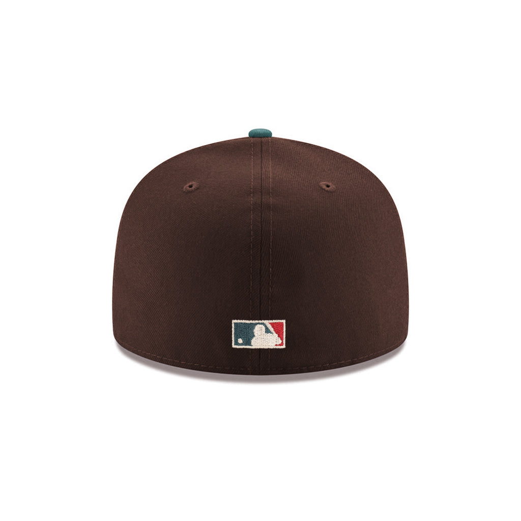 Florida Marlins Brown Pine Green 2 Tone 1997 World Series 59Fifty Fitted