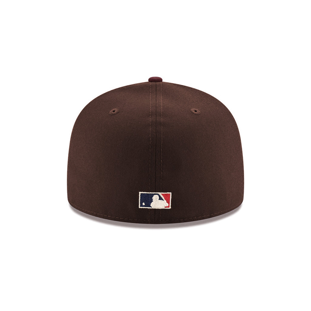 Boston Red Sox Brown Maroon 2 Tone 2007 World Series 59Fifty Fitted