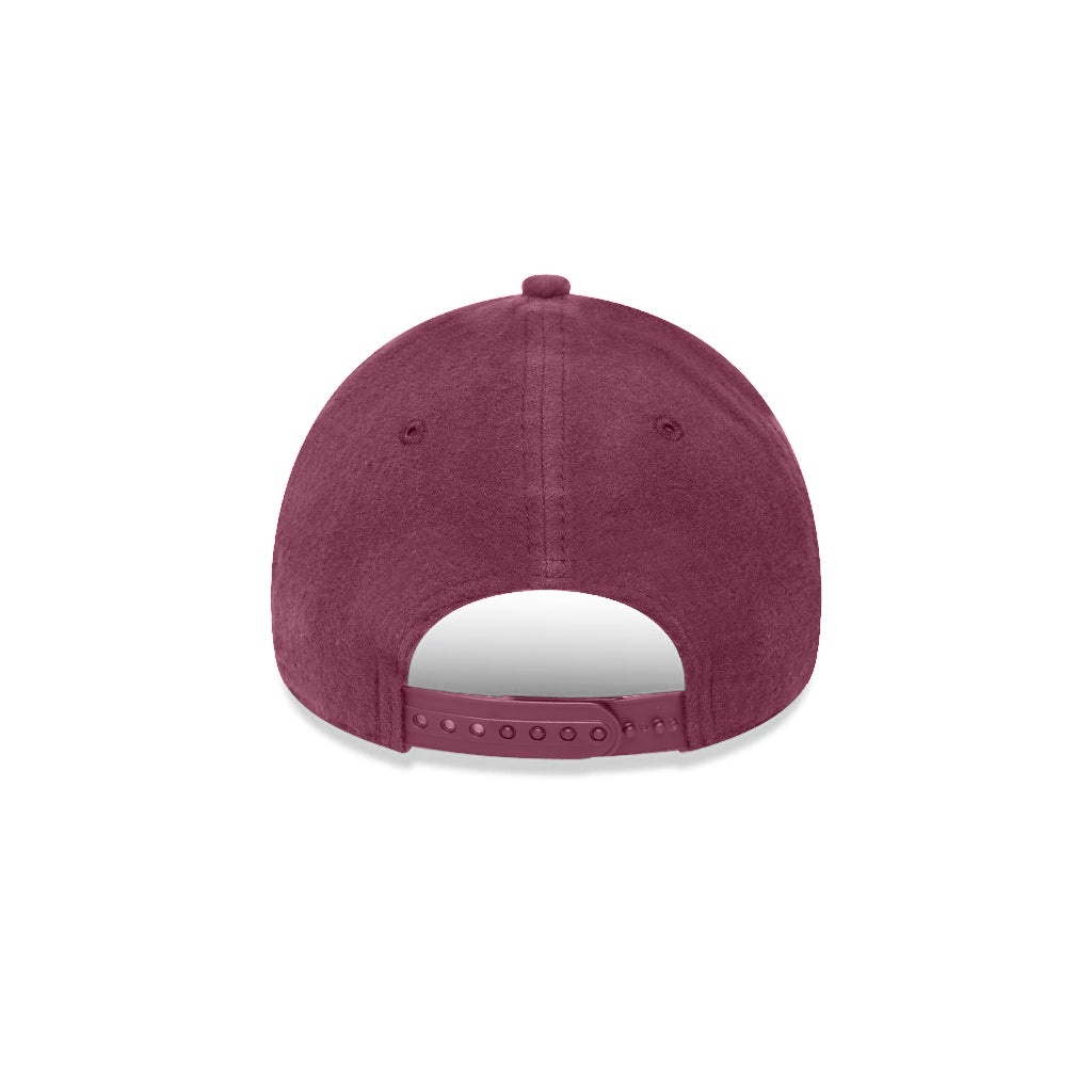 San Francisco 49ers 9Forty A-Frame Moleskin Maroon Tan Snapback