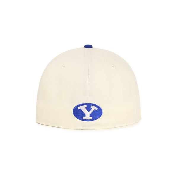 Brigham Young University BYU Cougars Chrome Royal 2 Tone NCAA 59Fifty Fitted