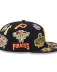 Pittsburgh Pirates All Over Team Color 59Fifty Fitted