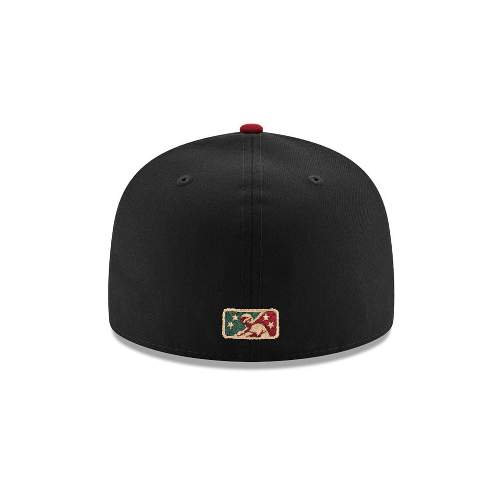 Surprise Saguaros Black Dark Green 2 Tone Arizona Fall League SP MiLB 59Fifty Fitted