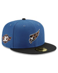 Washington Capitals Blue Black 2 Tone 30th Anniversary SP NHL 59Fifty Fitted