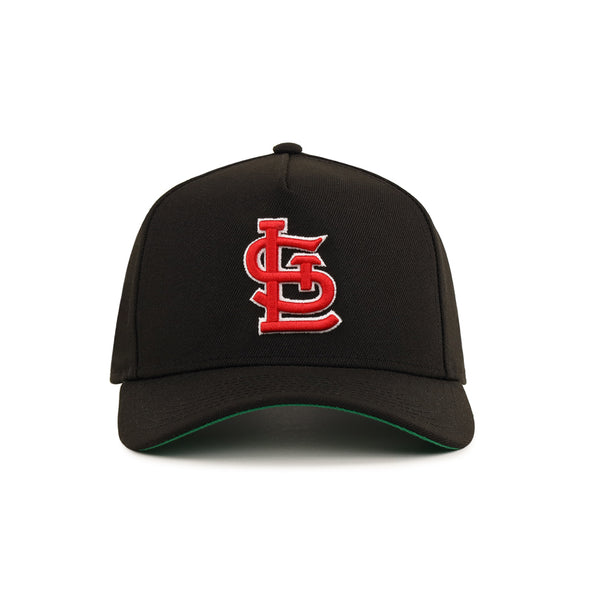 St. Louis Cardinals 100th Anniversary SP Black 9Forty A-Frame Snapback