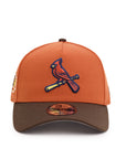 St. Louis Cardinals Rust Walnut 2011 World Series SP 9Forty A-Frame Snapback