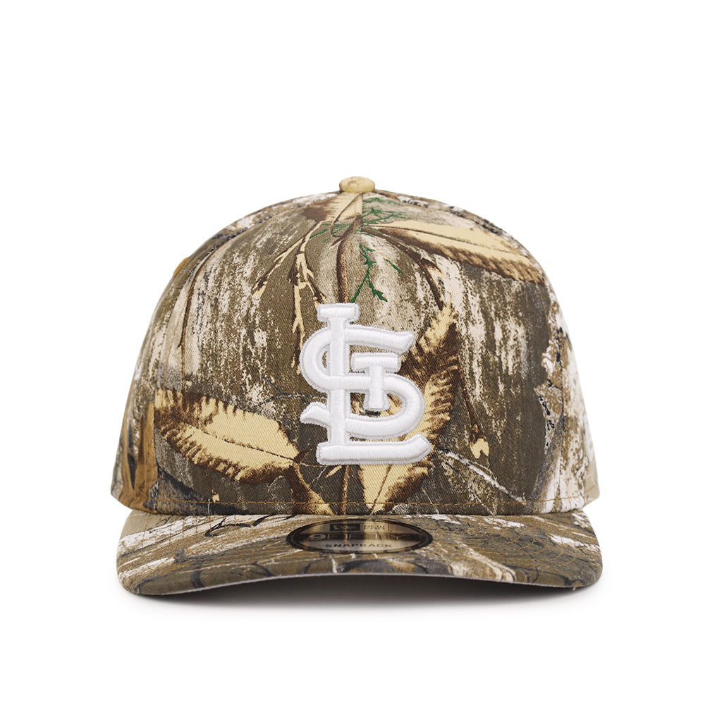 St. Louis Cardinals Real Tree On White 9Fifty A-Frame Snapback