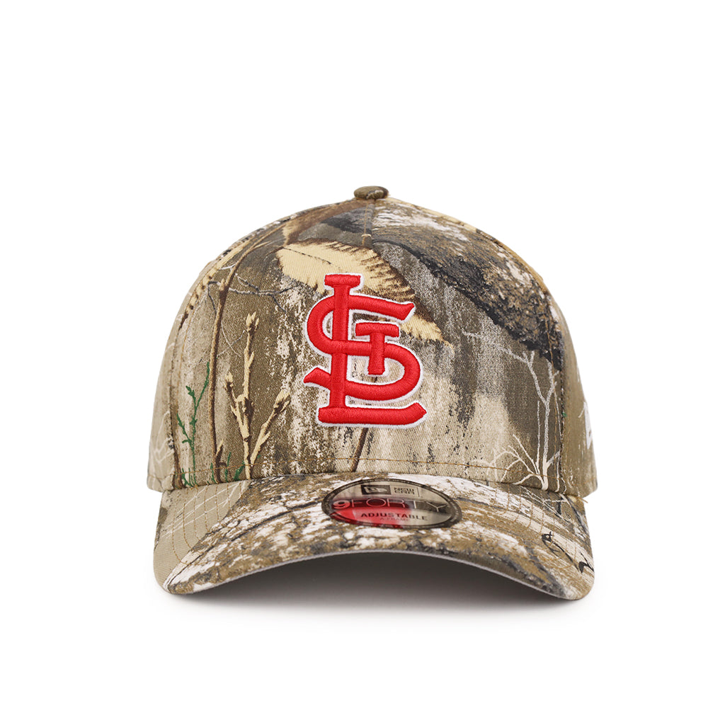 St. Louis Cardinals Real Tree 9Forty A-Frame Snapback