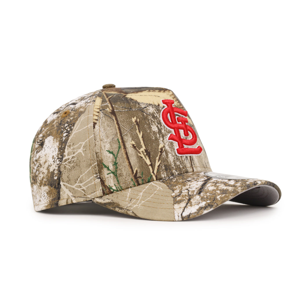 St. Louis Cardinals Real Tree 9Forty A-Frame Snapback