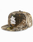St. Louis Cardinals Real Tree On White 59Fifty Fitted