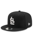 St. Louis Cardinals Black on White 9Fifty Snapback