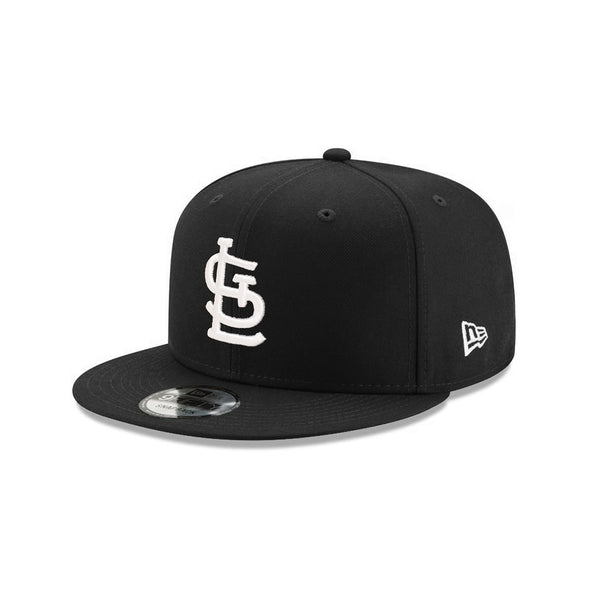 St. Louis Cardinals Black on White 9Fifty Snapback