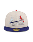 St. Louis Cardinals Stone Royal 2 Tone Inaugural Season SP 59Fifty Fitted