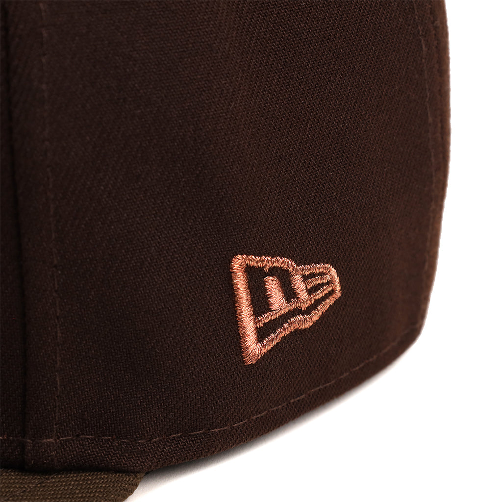 Rancho Cucamonga Quakes MiLB Brown 2 Tone Mariachi Joe SP 59Fifty Fitted