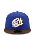 Charros De Jalisco Club De Beisbol Blue Brown 2 Tone 10th Anniversary SP 59Fifty Fitted