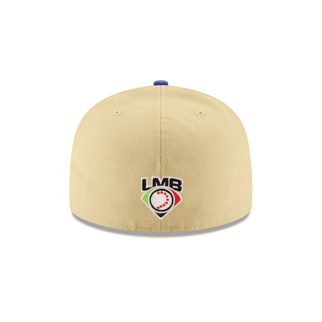 Charros De Jalisco Club De Beisbol Vegas Gold Royal 2 Tone Mexico Flag SP 59Fifty Fitted