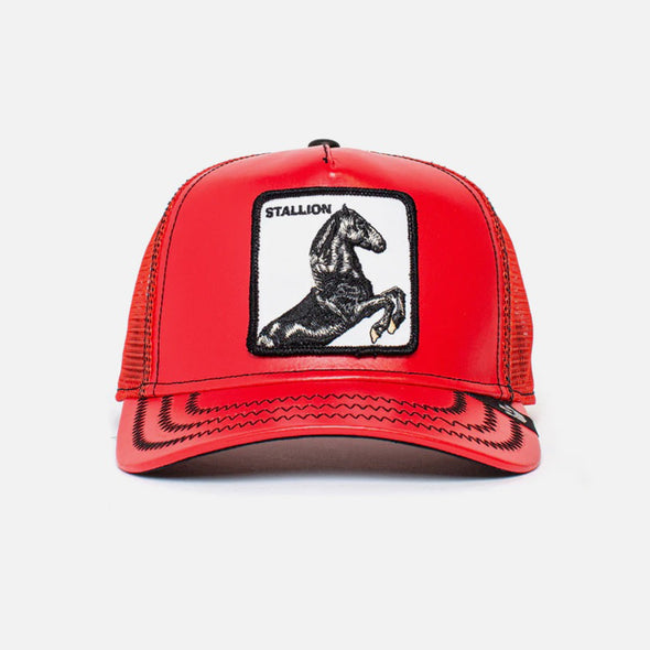 Animal Farm Cherry Mustang Stallion Snapback Trucker