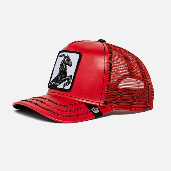 Animal Farm Cherry Mustang Stallion Snapback Trucker