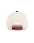 CrownMinded Chrome Dark Red 9Forty A-Frame Snapback