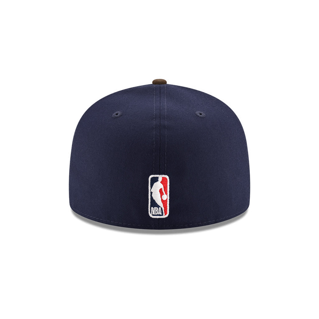 Los Angeles Clippers 2 Tone Navy Walnut Nautical Wheel SP 59Fifty Fitted