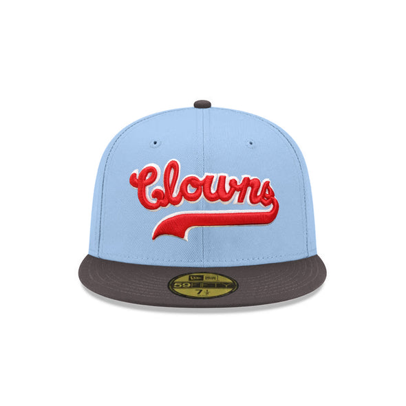 Indianapolis Clowns Blue Gray 2 Tone Negro League Baseball Museum SP 59Fifty Fitted