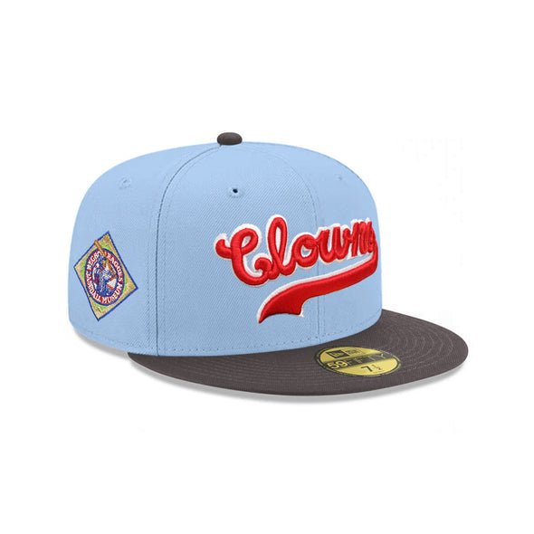 Indianapolis Clowns Blue Gray 2 Tone Negro League Baseball Museum SP 59Fifty Fitted