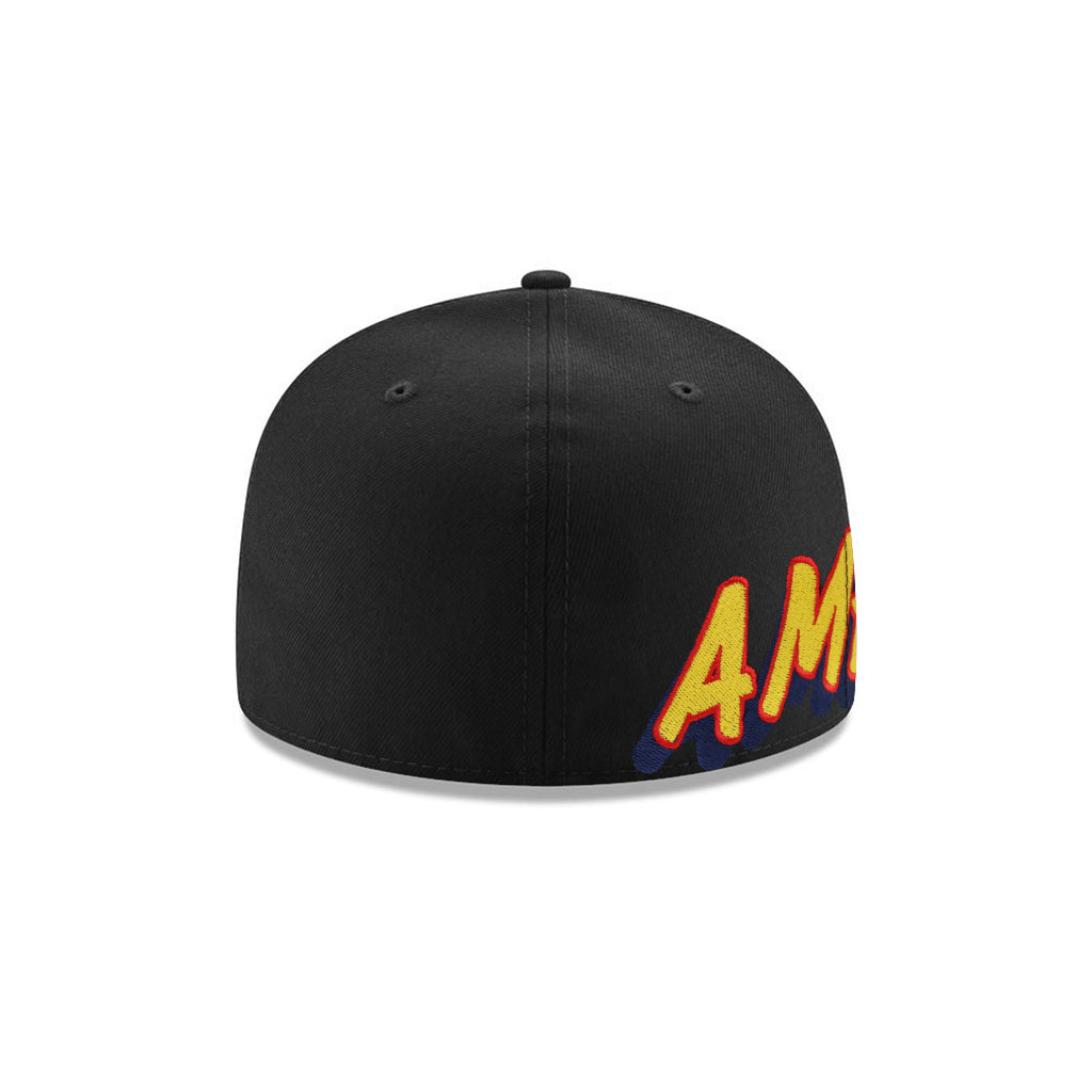 Mexico Club America Side Script Black Team 59Fifty Fitted