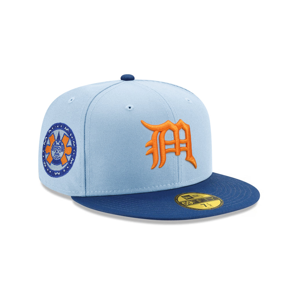 CrownMinded X Mexico 2 Tone Blue Aztec Calendar SP 59Fifty Fitted