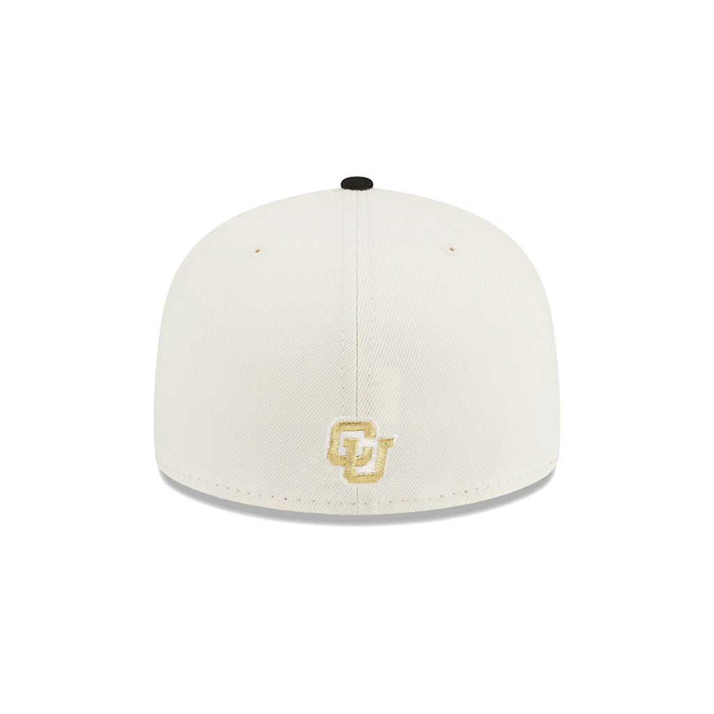 Colorado Buffaloes Chrome Black 2 Tone CU SP NCAA 59Fifty Fitted