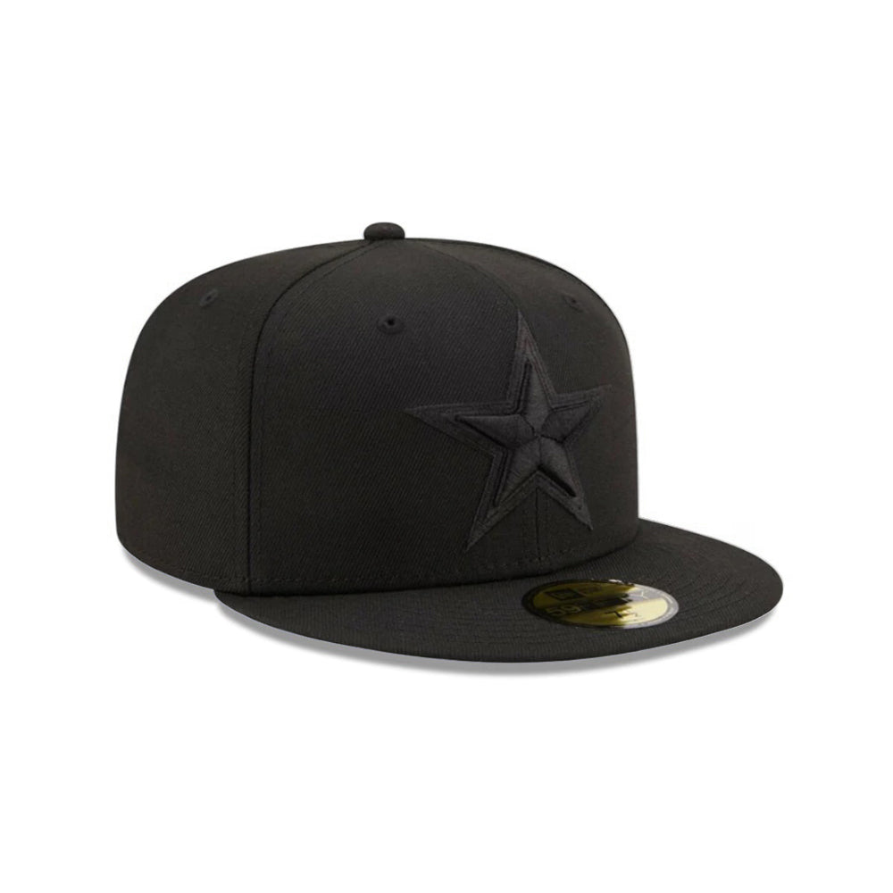 Dallas Cowboys Black On Black 59Fifty Fitted