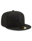 Dallas Cowboys Black On Black 59Fifty Fitted