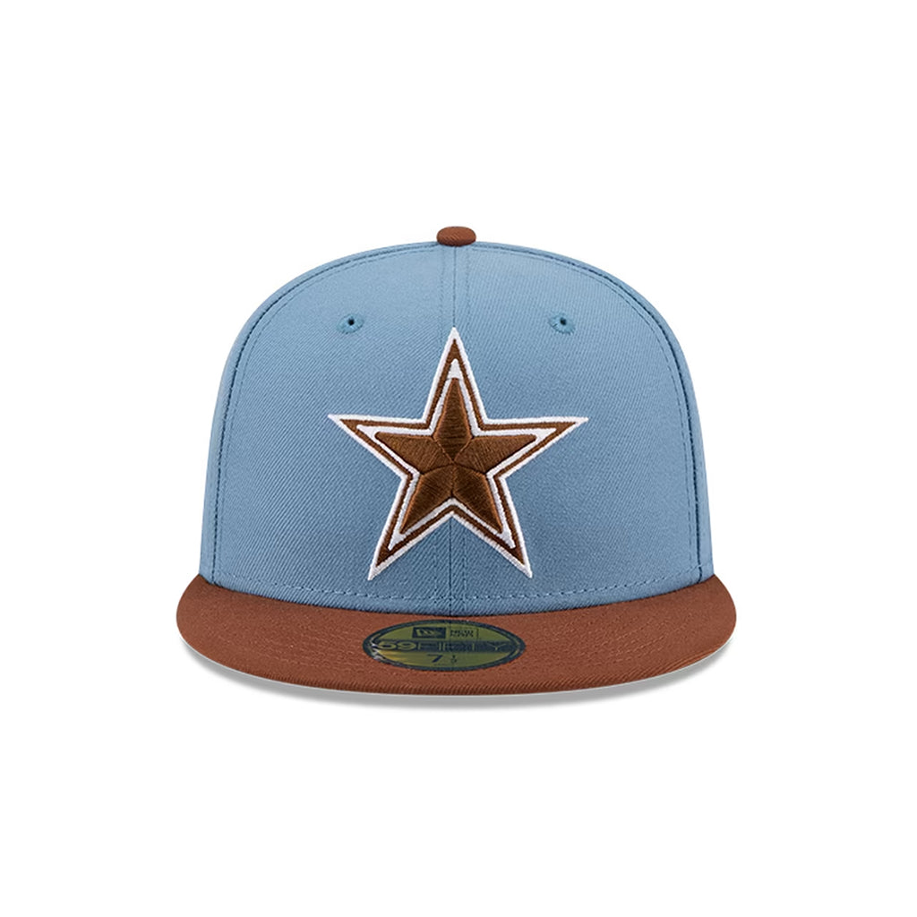 Dallas Cowboys Faded Blue Dark Auburn Color Pack 59Fifty Fitted