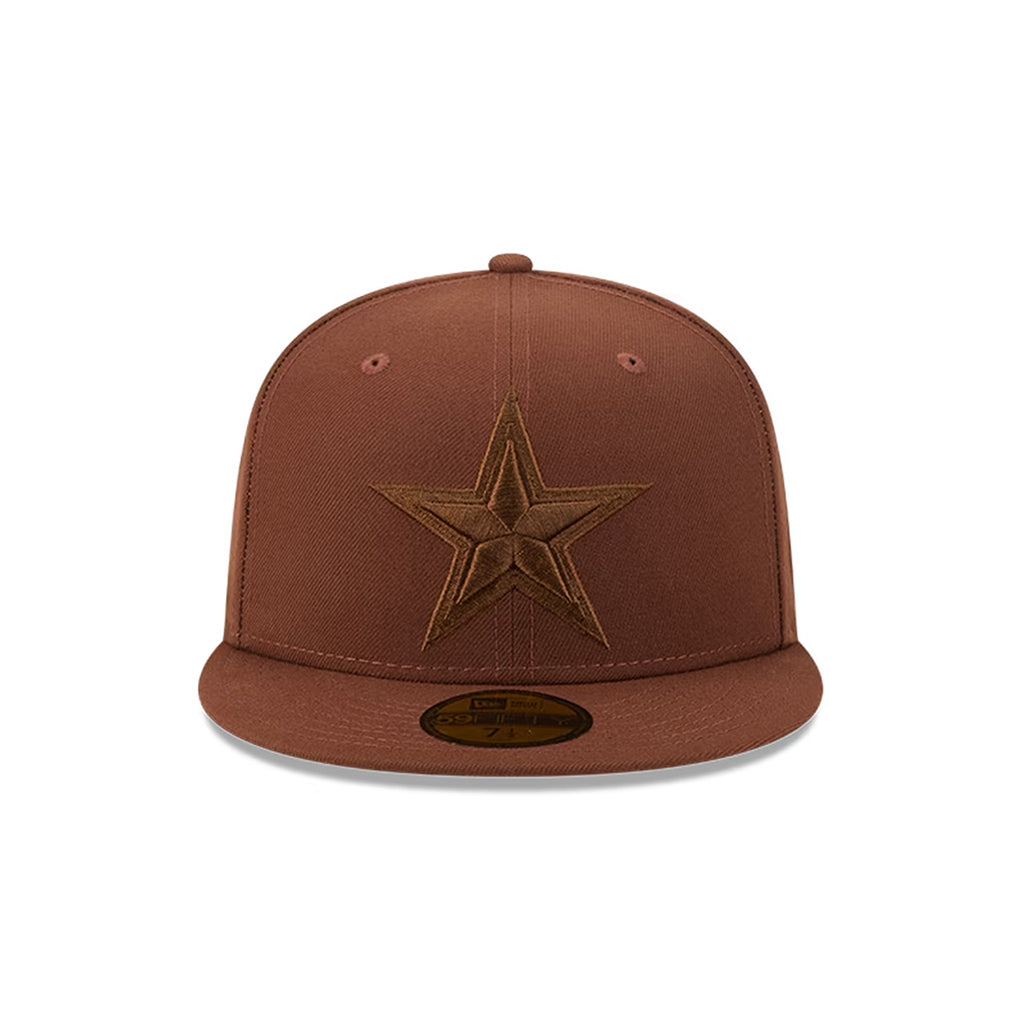 Dallas Cowboys Dark Auburn Tonal 59Fifty Fitted